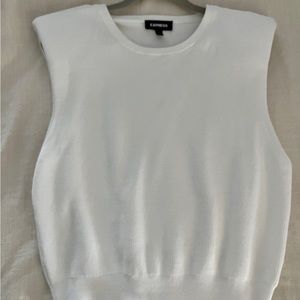 Like new express shoulder pad top! Small.